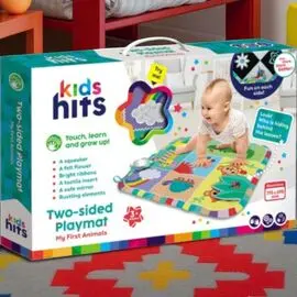 Covoras muzical KIDS HITS My First Animals dublu fata, KH06/005