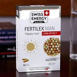 Витамины в капсулах SWISS ENERGY FERTILEX MAN, блистер, 30 капсул