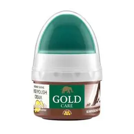 Cremă pentru încălțăminte GOLD, Maro, 50g