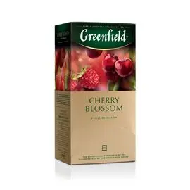 Ceai Greenfield Cherry Blossom, 25 plicuri