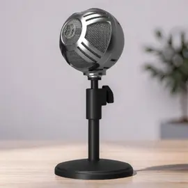 Микрофон AROZZI Sfera entry level USB, хром