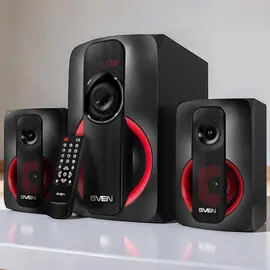 Boxe SVEN MS-304, 2.1 / 20W + 2x10W RMS, negru