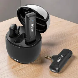 Микрофонная система BOYA BY-WM3T-U2, 2.4GHz, Чёрный