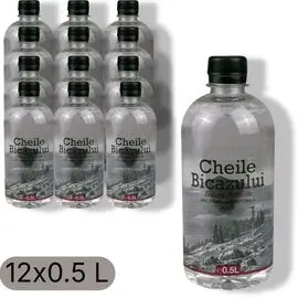 Набор минеральной воды CHEILE BICAZULUI, Газированная, 0.5 л, 12 шт