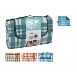 Covoras pentru camping, 150x180 cm, poliester