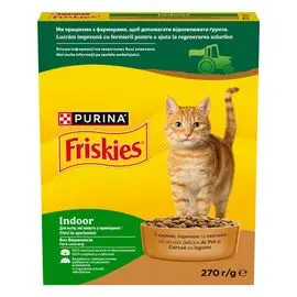 Hrana uscata pentru pisici FRISKIES Indoor 270g