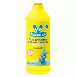 Gel de spalat vase ВУХАСТИК cu aloe si musetel, 500 ml