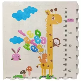 Covoras-Puzlle 4PLAY Giraffe 4 buc