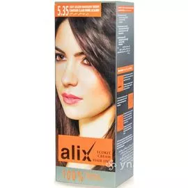 Краска для волос ALIX Light Gold Mahogany Brown 5.35, 50мл