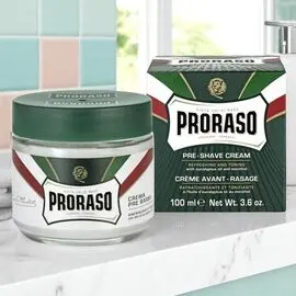 Crem inainte de ras PRORASO Improspatatoare, 100 ml
