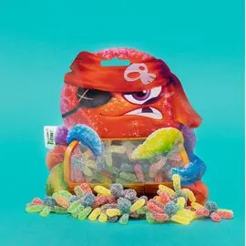 Мини жевательные конфеты THE GOMMYS FACTORY осьминог, 80 г