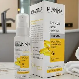 Ser de ingrijire a parului BIANNA Cheratina, 75 ml