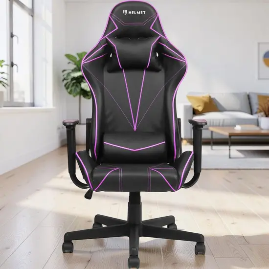 Scaun gaming HELMET CH-502, Violet