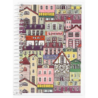 Carnet spirala metalica laterala PROSTAND PR-A6, A6, 80 file