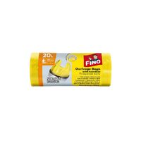 Pungi pentru gunoi cu miner FINO, 20L, 30 buc