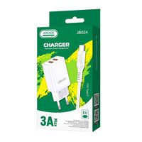 Încărcător Jokade with Cable USB-A to Type-C Dual Port, JB024, 3A, White, 3 image