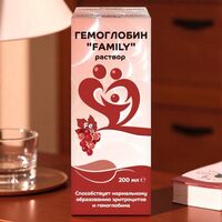 Solutie HEMOGLOBIN FAMILY, 200ml