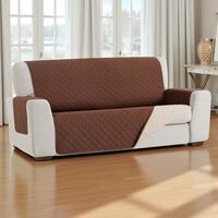 Husa pentru canapea DORMEO Fusion, 2in1, maro, 130cm