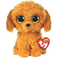 Jucărie moale TY Catelul NOODLES Beanie Boos, 15 cm