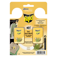 Gel RAID împotriva moliilor cu aromă de cedru, 2 bucăți