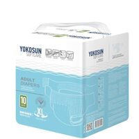 Scutece cu arici YOKOSUN, Pentru adulti, XL, 10 buc