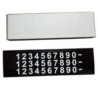 Placa auto pentru numar de telefon WT03