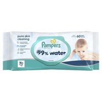 Servetele umede PAMPERS Baby Water, 60 buc