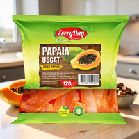 Papaya uscata EVERYDAY, taiate, rosii, 120 g
