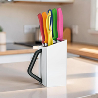 Set de bucatarie VICTORINOX Swiss Classic, utility block, white, 6pcs, assorted colours, 6.7127.6L14