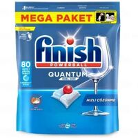 Tablete pentru masina de spalat vase FINISH Quantum, 80 buc
