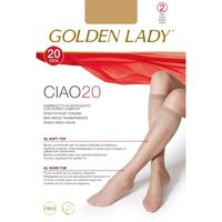 Sosete lungi GOLDEN LADY Ciao, 20 Melon One Size, 2 buc