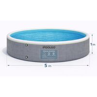 Piscina gonflabila IPOOLGO, 5.0 m * H 1.0 m