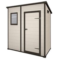Casuta de gradina Manor Pent, 183.5X111X200.5 cm, bej, 2 image
