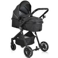 Carucior sport MONI Rio, Transformabil, 2 in 1, Negru