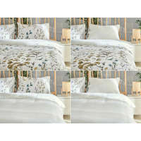 Set lenjerie de pat DORMEO Natures Flowers White, 200×200 cm, alb, 2 image