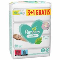 Șervețele umede PAMPERS Sensitive 3+1 buc