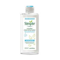 Apa micelara SIMPLE Water boost, pentru piele uscata si sensibila, 400 ml