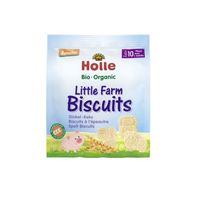 Biscuiti HOLLE Little Farm din griu spelt,10 luni, 100 g