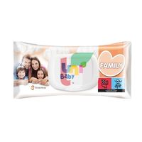 Servetele umede UNI BABY FAMILY, 100 buc