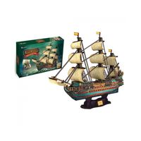 3D puzzle CUBICFUN Galeonul San Felipe, 248 elemente