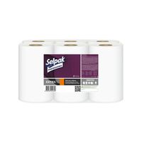 Prosoape de hartie SELPAK, 2 straturi, 6 rulouri