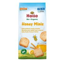 Mini-biscuiti HOLLE de griu, cu miere, 12 luni+, 100g, 2 image