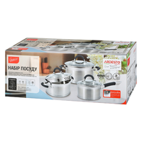 Set de vase ARDESTO Gemini Monza, cu scurgere, 6 buc, 6 image