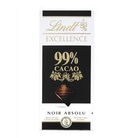 Ciocolata LINDT Excellence, neagra 99%, 50 g, 2 image