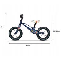 Беговел LIONELO Bart Air Blue Navy, изображение 6