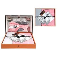 Lenjerie de pat NEWHOME Ranforce Trendy Colors 1167-05, 2 persoane, policoton