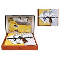 Lenjerie de pat NEWHOME Ranforce Trendy Colors 1167-07, 2 persoane, policoton