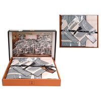 Lenjerie de pat NEWHOME Ranforce Troy 27544-04, 2 persoane, policoton