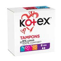 Tampoane igienice KOTEX Mini, 8 buc