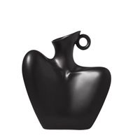 Vaza "Umeri neagra" 21 cm, ceramica, 2 image
